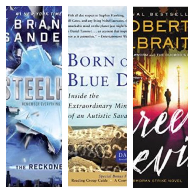 Book Reviews: Steelheart, Born on a Blue Day, and Career of Evil