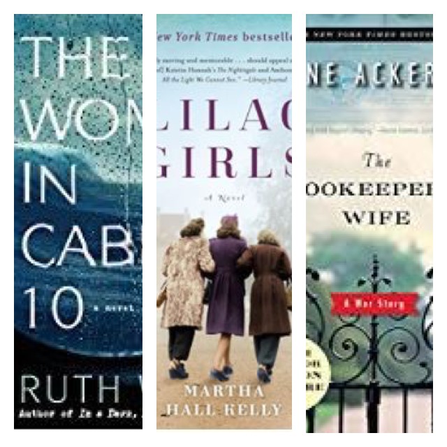 Book Reviews: The Woman in Cabin 10, Lilac Girls, The Zookeeper's Wife